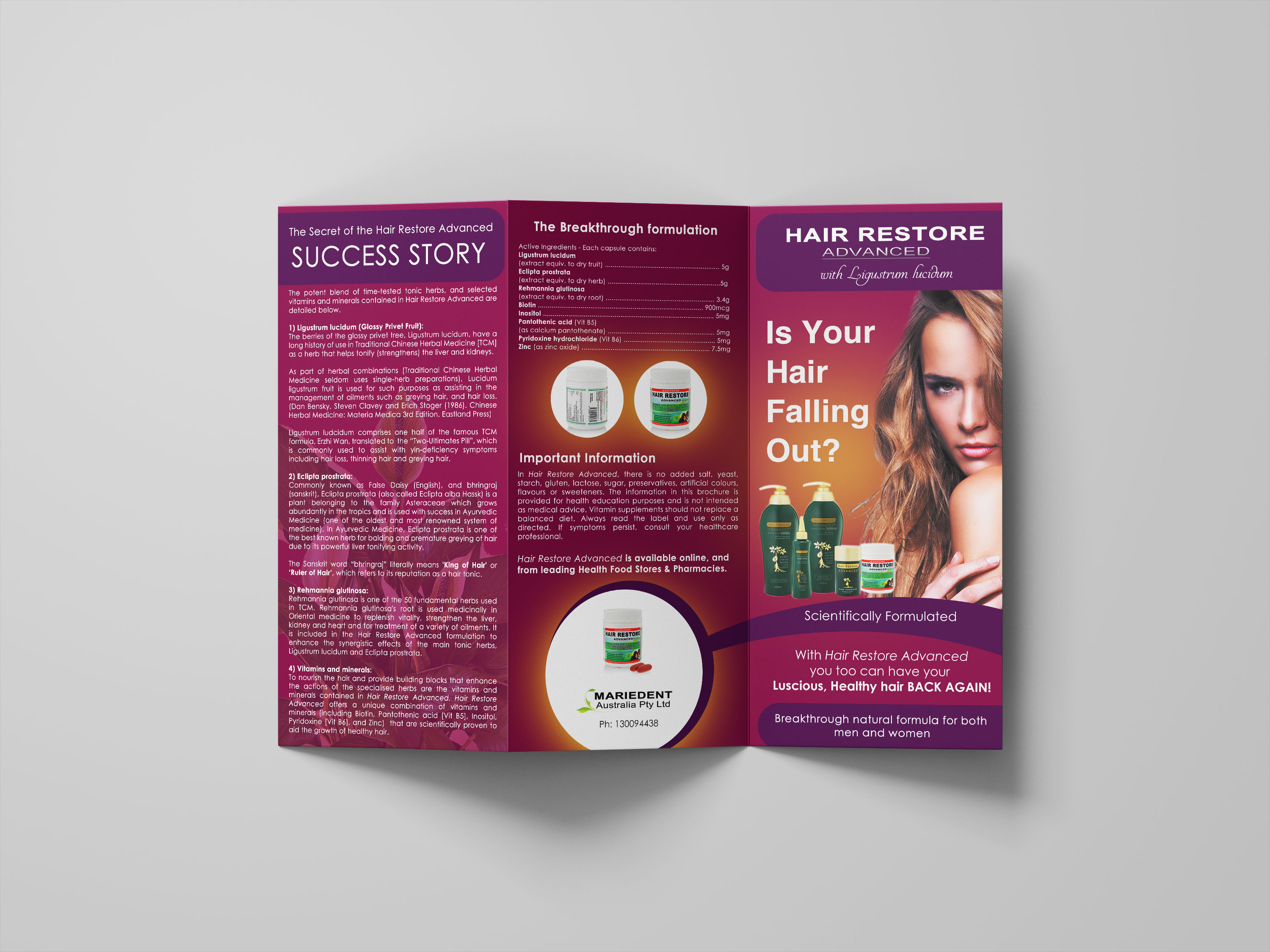 Flyer Design by wolfwud for Mariedent Australia | Design #21970926