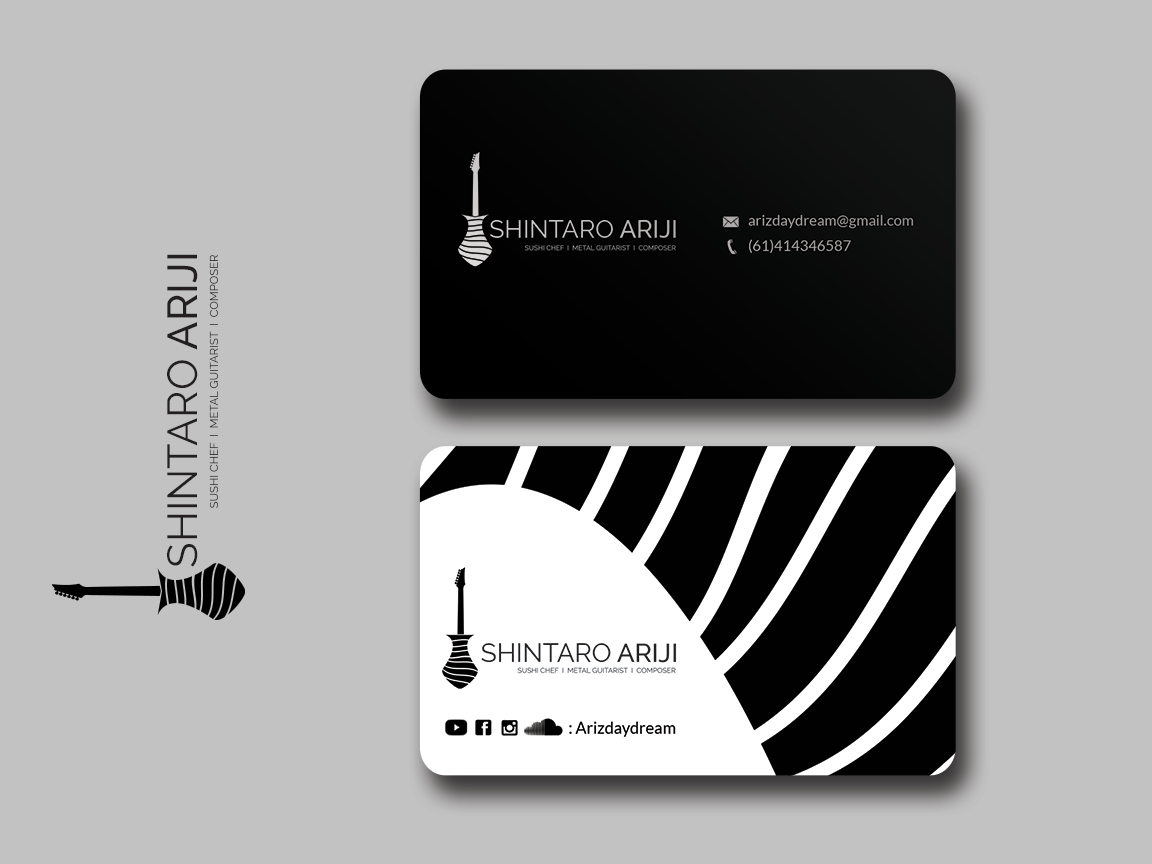 Visitenkarten-Design von Riz' für dieses Projekt | Design #21963798