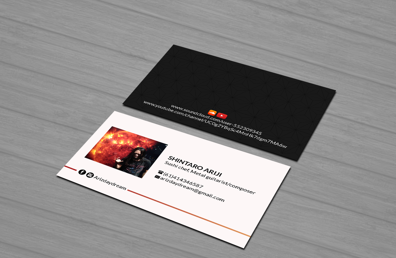 Business Card Design by Creations Box 2015 for this project | Design #21969215