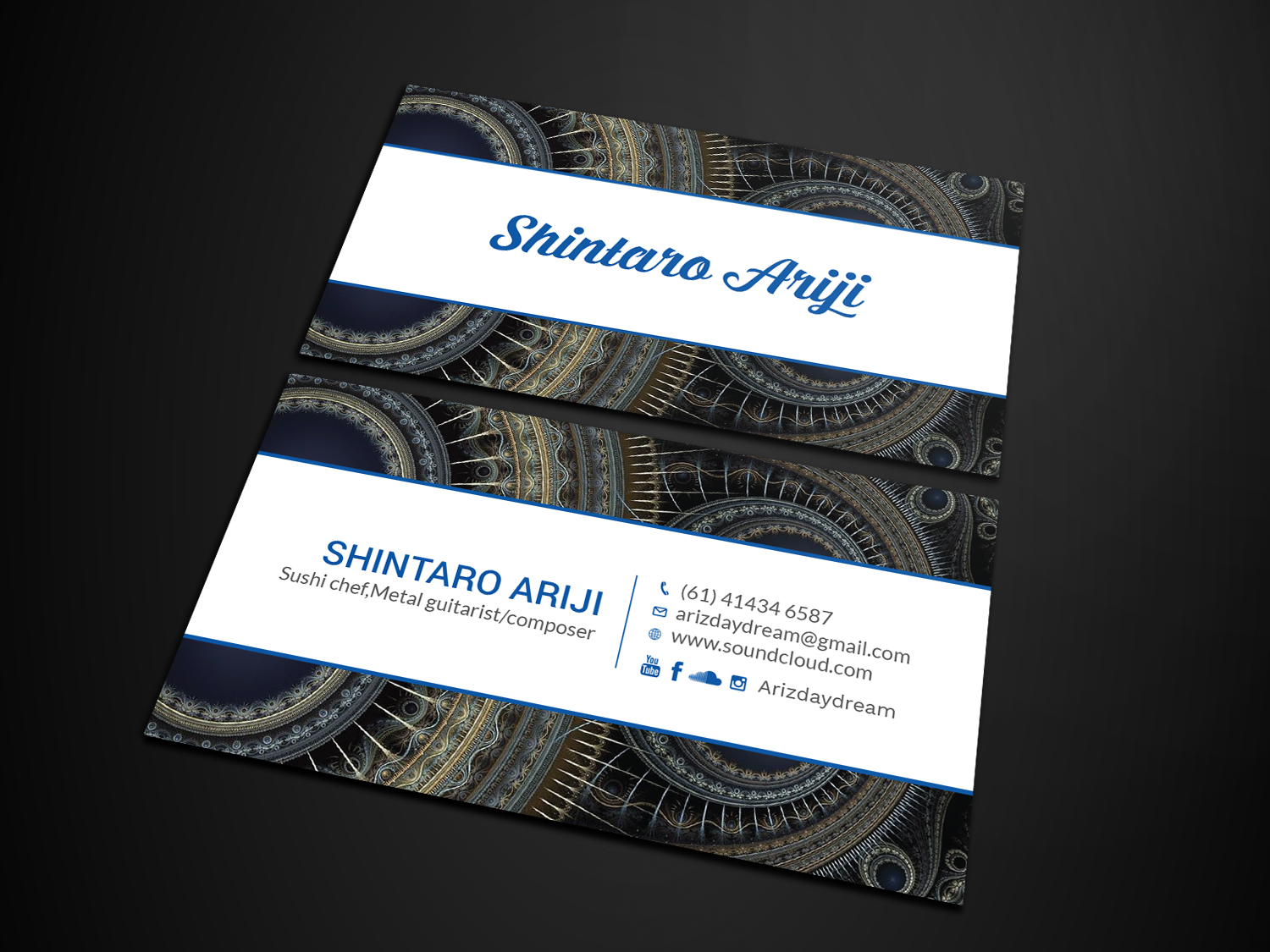 Design de Carte de Visite par Tripti Ranjan Gain pour ce projet | Design #21984498