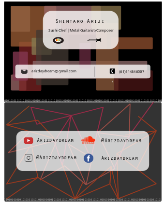 Business Card Design by breakanimi for this project | Design #21958248