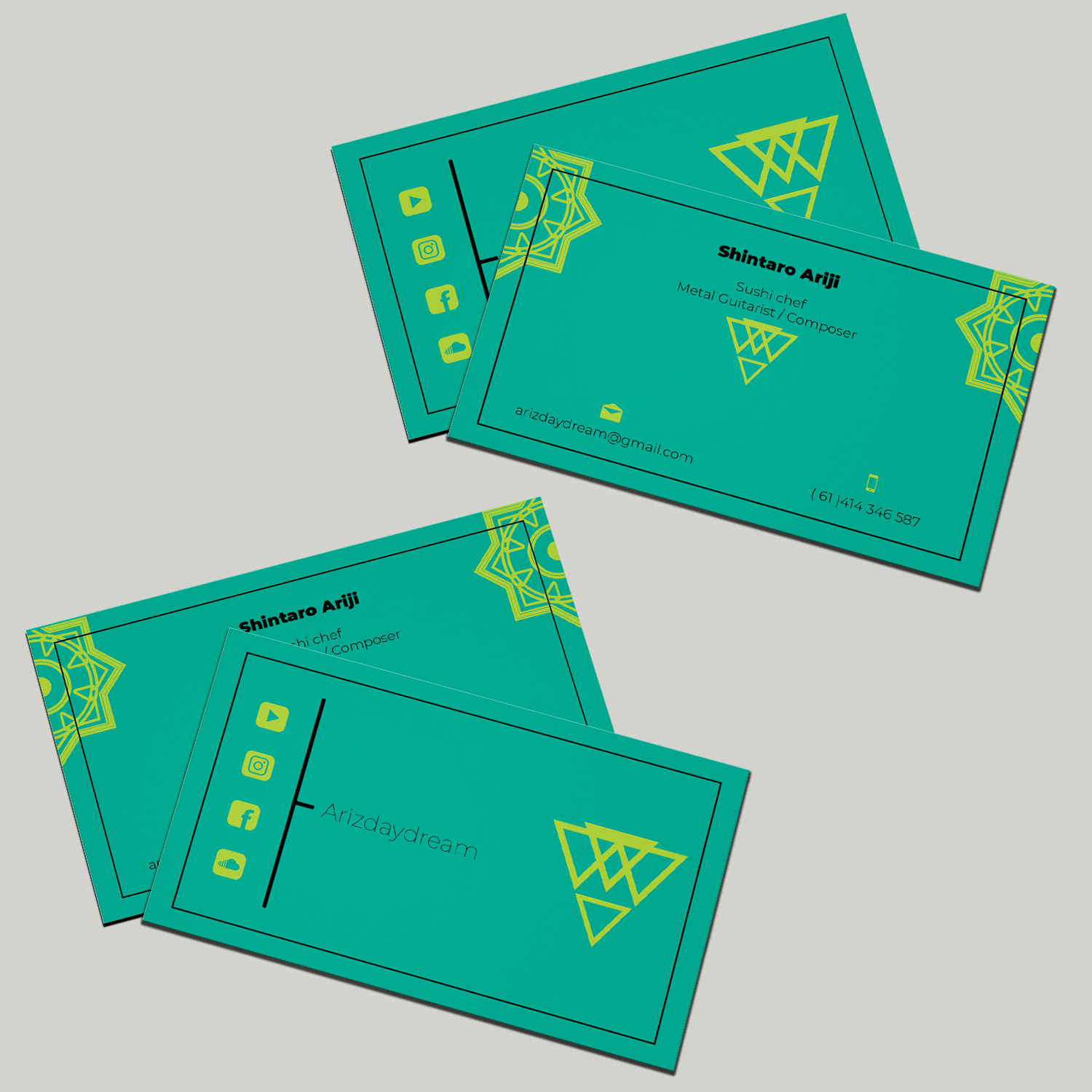 Business Card Design by Arun 25 for this project | Design #21998614
