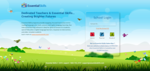 Children's Educational Software - Login Screens | Web Design by Da Miracle