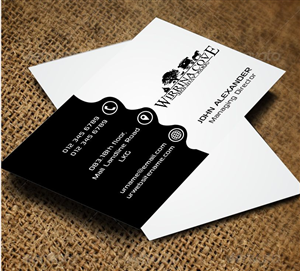Business Card Design by AwsomeD