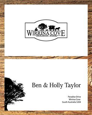 Design de Carte de Visite par abizimov pour Wirrina Cove Holiday Park | Design : #2950477