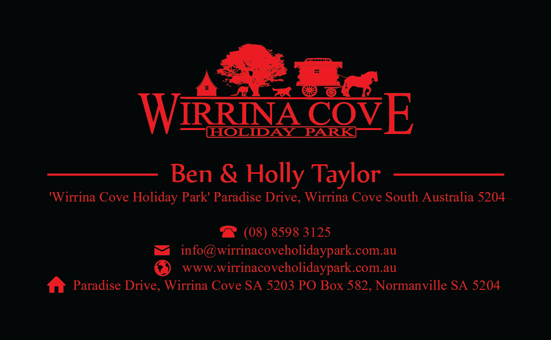 Business Card Design by neo_tahya for Wirrina Cove Holiday Park | Design #2958880