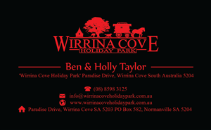 Design de Carte de Visite par neo_tahya pour Wirrina Cove Holiday Park | Design : #2958880