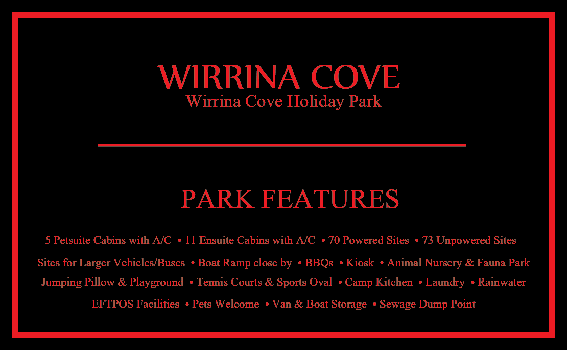 Design de Carte de Visite par neo_tahya pour Wirrina Cove Holiday Park | Design #2958896