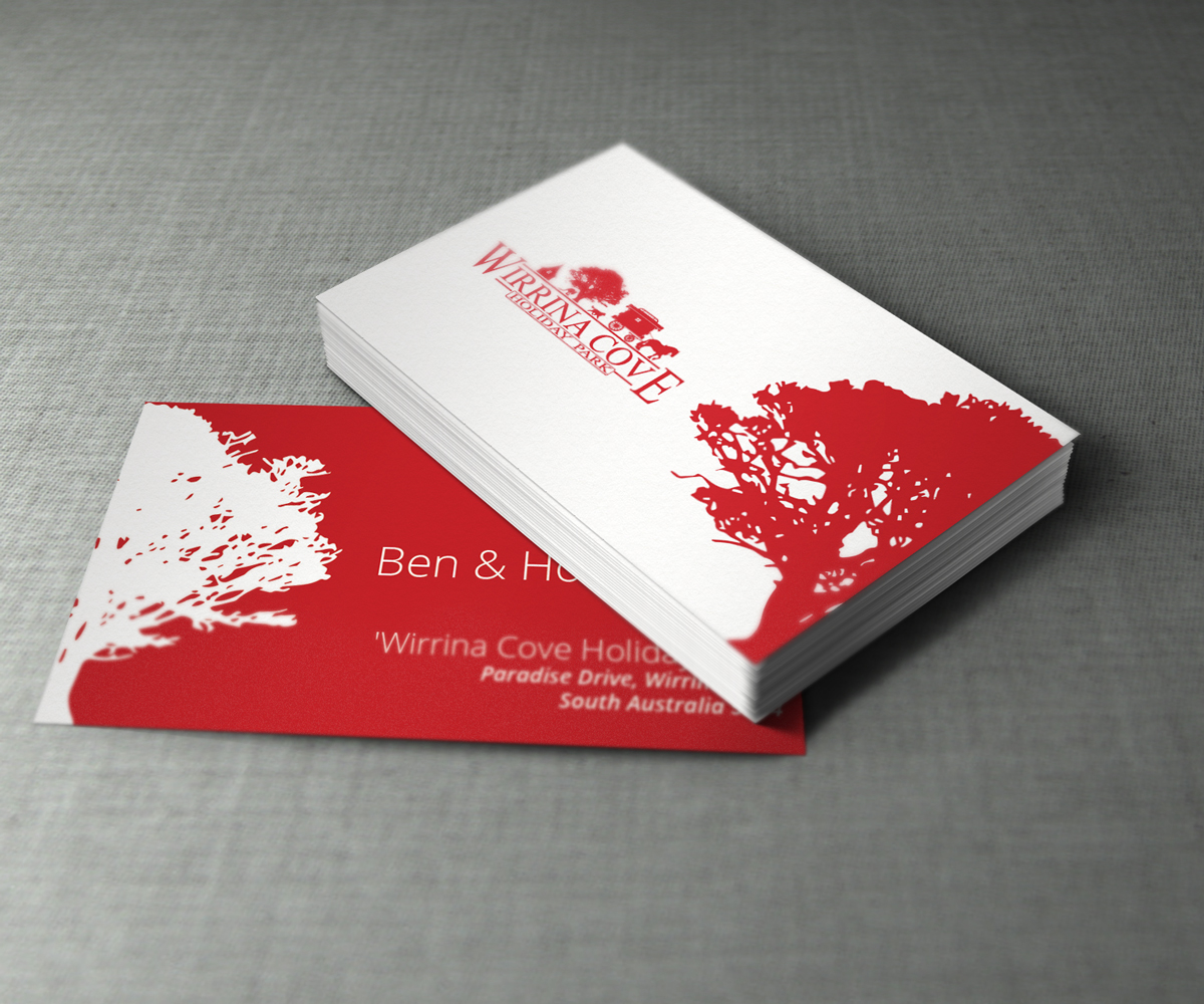 Business Card Design by Elizabeth Contreras for Wirrina Cove Holiday Park | Design #2944149