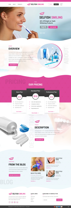 Web-Design von pb für luxdental | Design #21967129