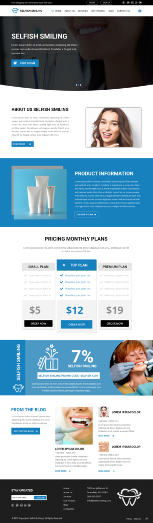 Web Design by pb for luxdental | Design: #21967137
