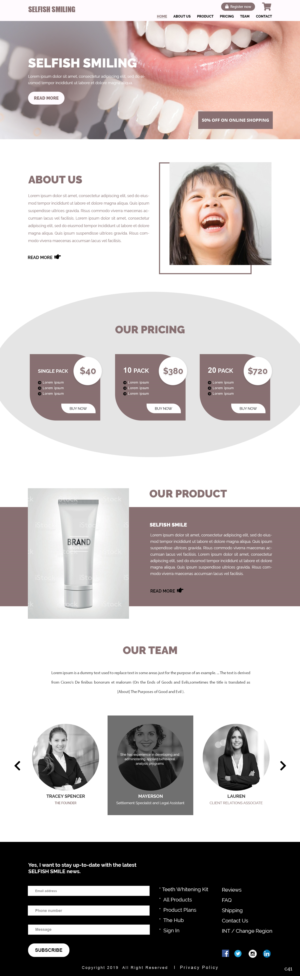 Web Design by pb for luxdental | Design: #21967139