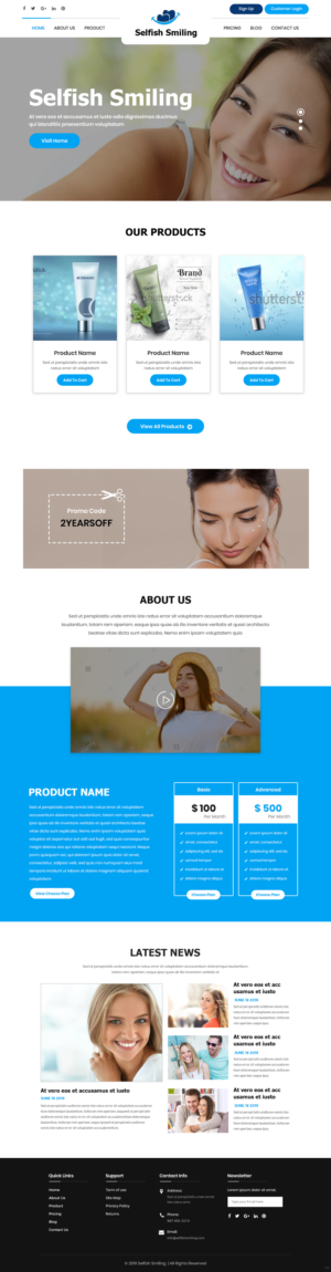Web Design by pb for luxdental | Design: #21975109
