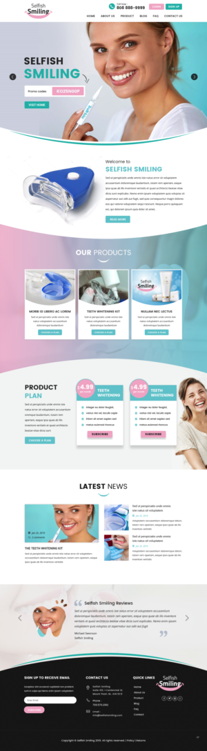 Web Design by pb for luxdental | Design: #21975110