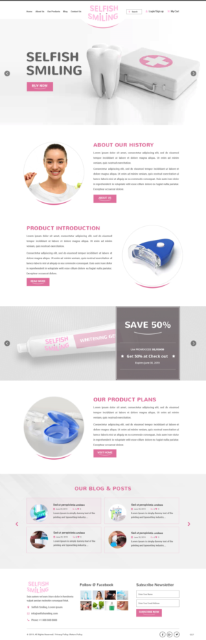 Web Design by pb for luxdental | Design: #21975111