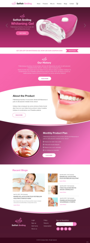 Web-Design von pb für luxdental | Design: #22018826