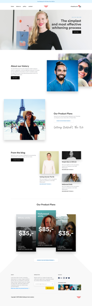 Web Design by FreshCreations for luxdental | Design: #21980406