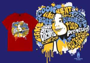 Design de T-shirt par Uprinteez pour Milk Money Kitchens | Design #21996169