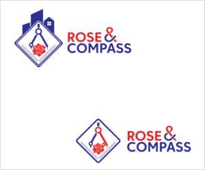 Rose & Compass | Logo Design by pachilakili