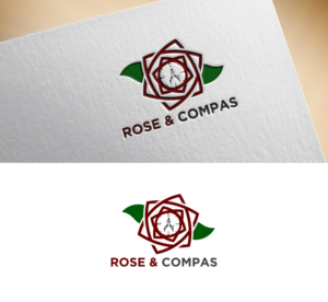 Rose & Compass | Logo-Design von Mono.co