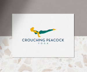 CROUCHING PEACOCK YOGA | Logo-Design von H-H Arts