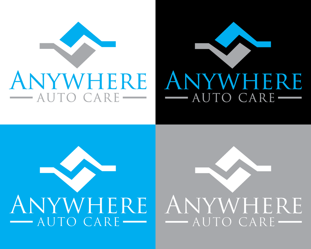 Logo Design by Quippi for Anywhere Auto Care Inc. | Design #21989605