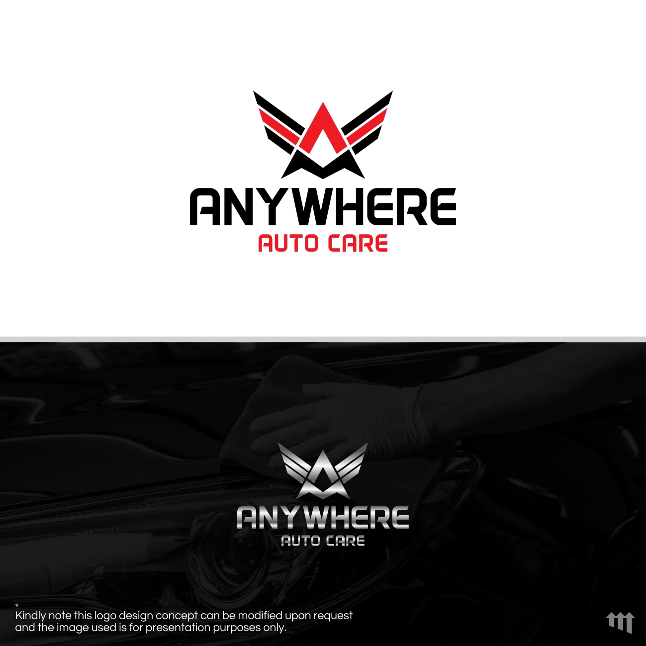 Logo Design by MBARO for Anywhere Auto Care Inc. | Design #22010212