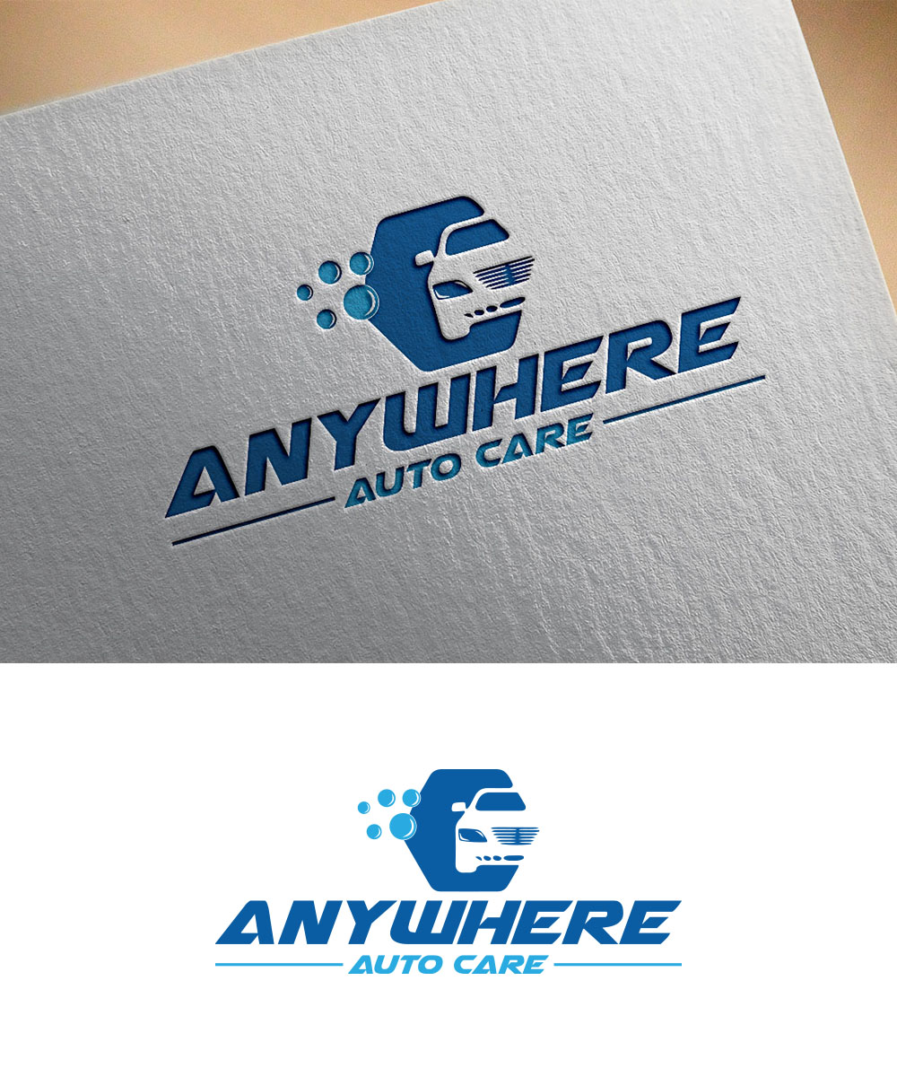 Logo Design by Aliqa Design for Anywhere Auto Care Inc. | Design #21964089