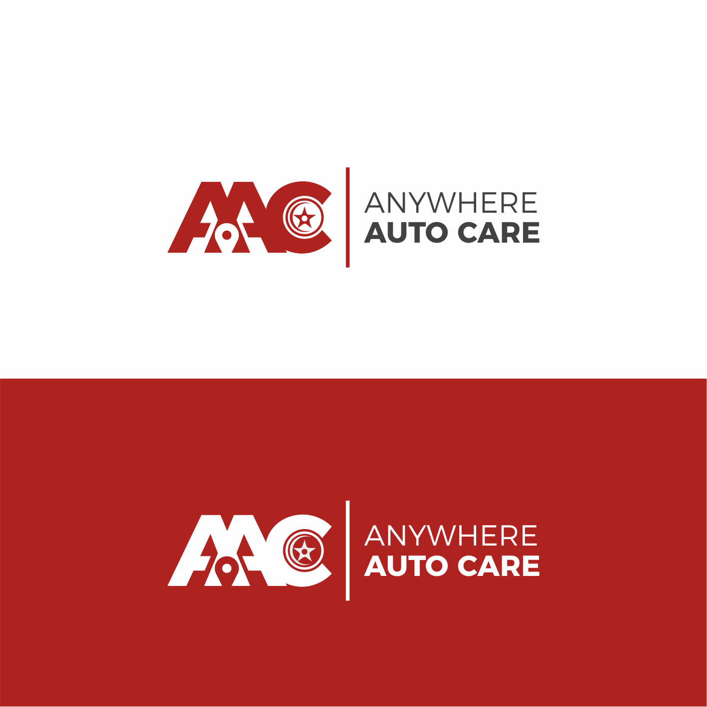 Logo Design by Creative™ for Anywhere Auto Care Inc. | Design #21961135