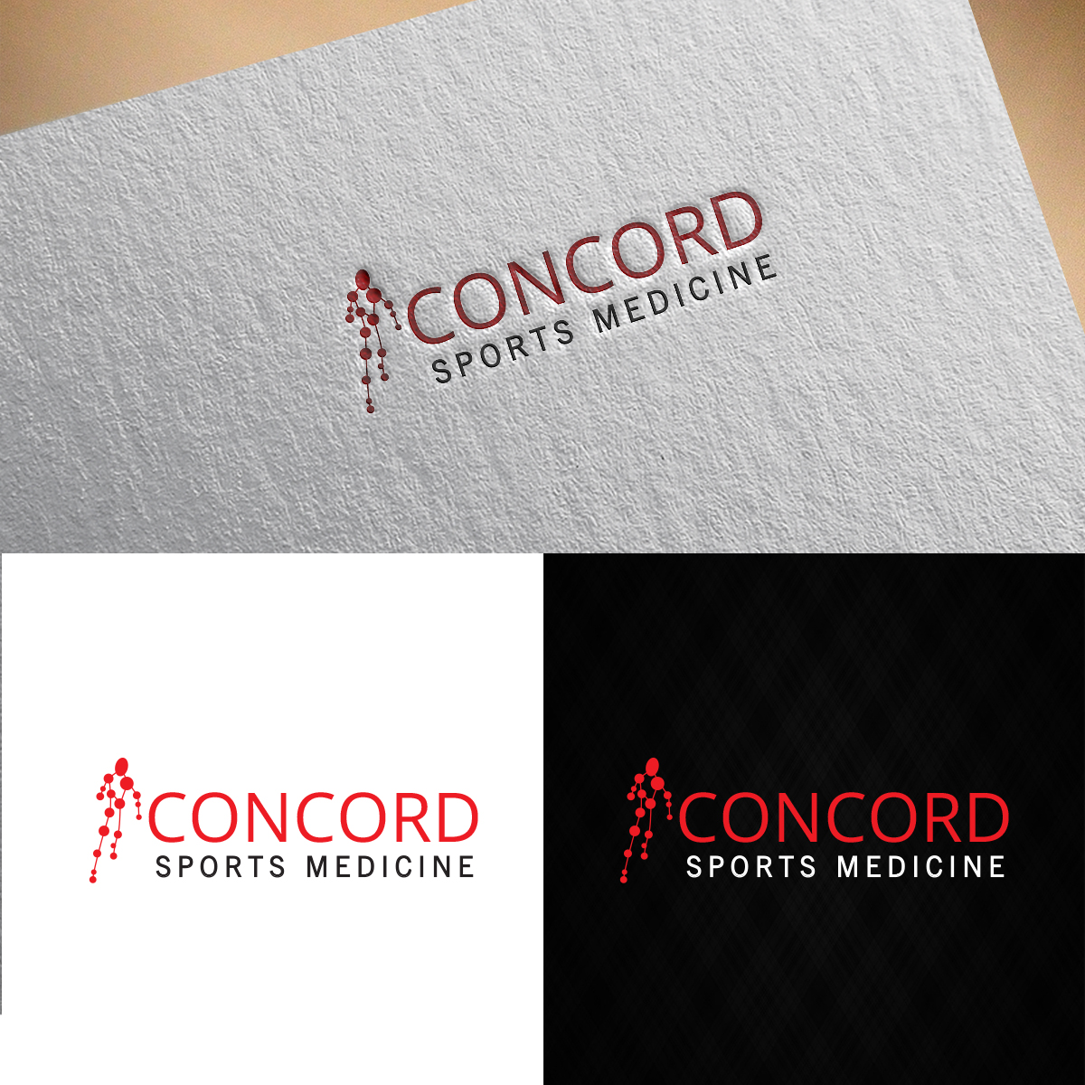 Logo Design by Creative Jiniya for Concord Sports Medicine | Design #21980948