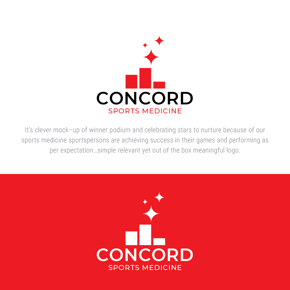 Logo Design by nandkumar for Concord Sports Medicine | Design #21973403