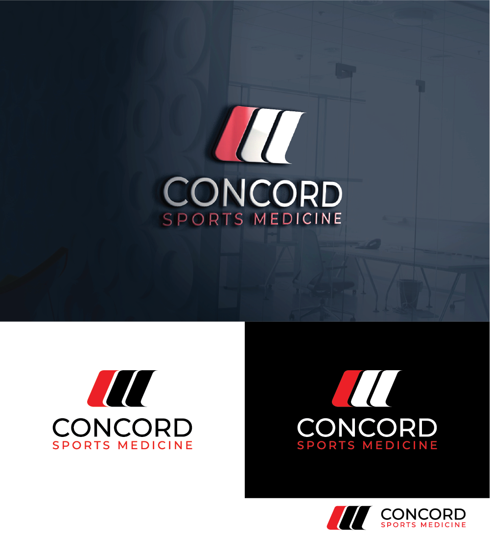 Logo Design by Wild Geek for Concord Sports Medicine | Design #21965208