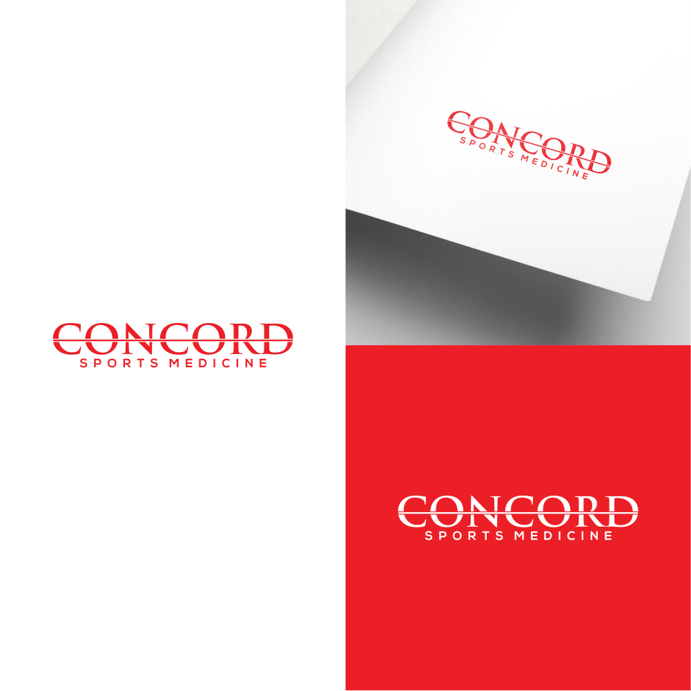 Logo Design by bernadif 2 for Concord Sports Medicine | Design #21981416
