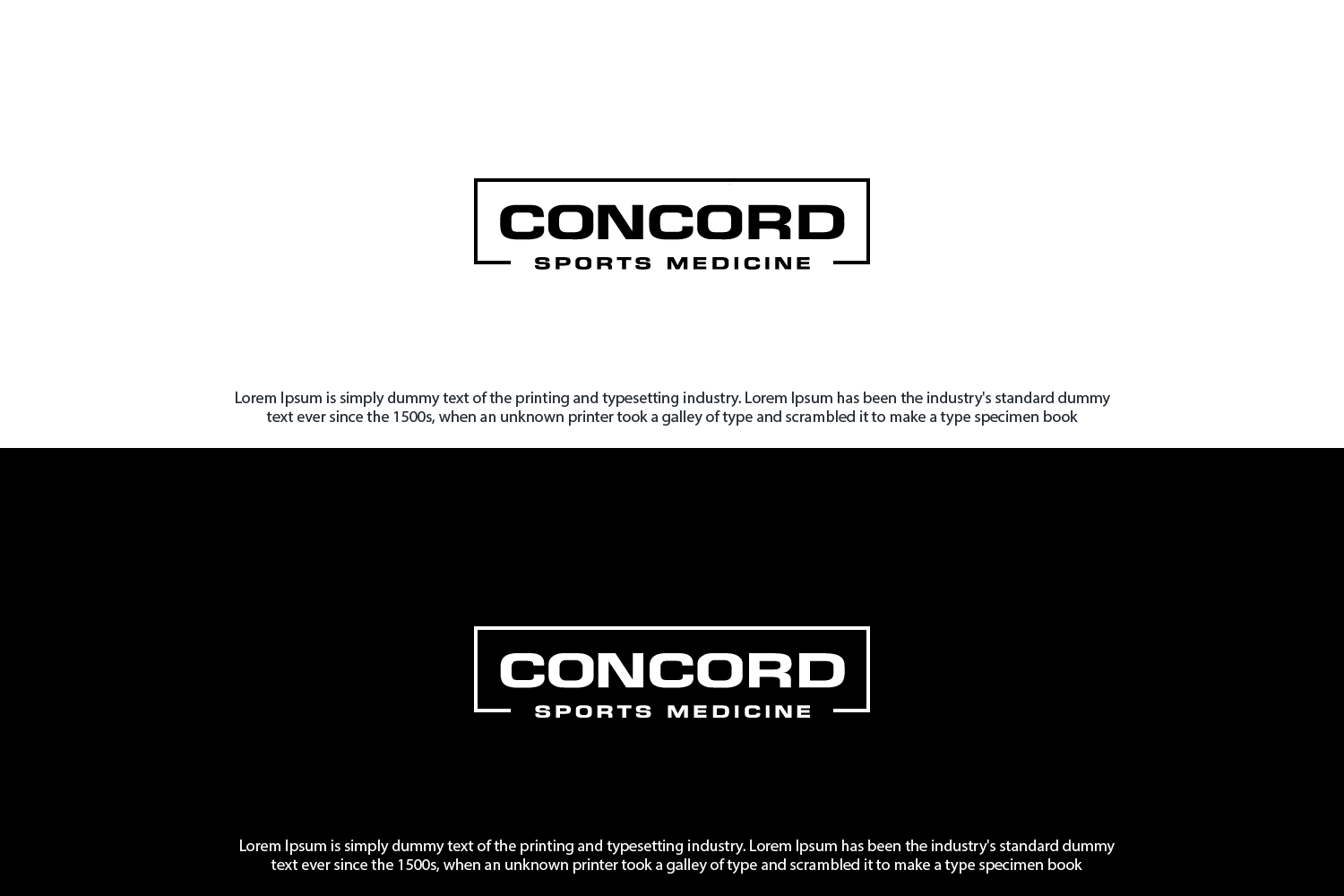 Logo Design by bejoborn1 for Concord Sports Medicine | Design #21965314
