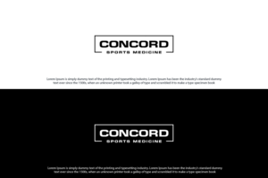 Logo-Design von bejoborn1 für Concord Sports Medicine | Design: #21965314