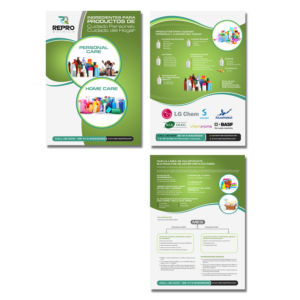 Personal Care and Home care ingredients Brochure | Diseño de Flyer por ZeneFashions