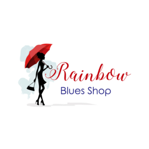 Rainbow Blues Shop | Logo Design by ackocar
