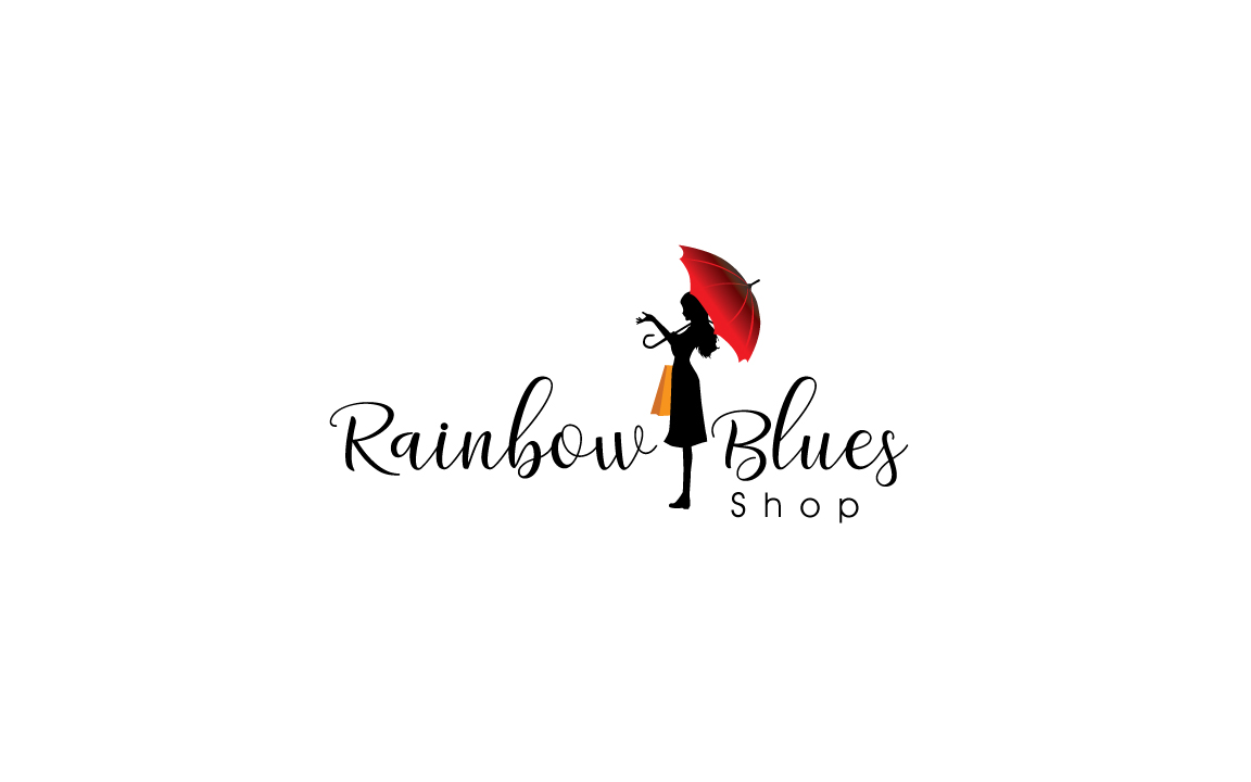 Logo Design by GODDREAMCREATION for Rainbow Blues Shop | Design #21962904