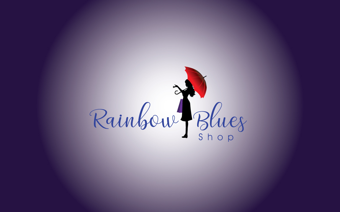 Logo Design by GODDREAMCREATION for Rainbow Blues Shop | Design #21964617