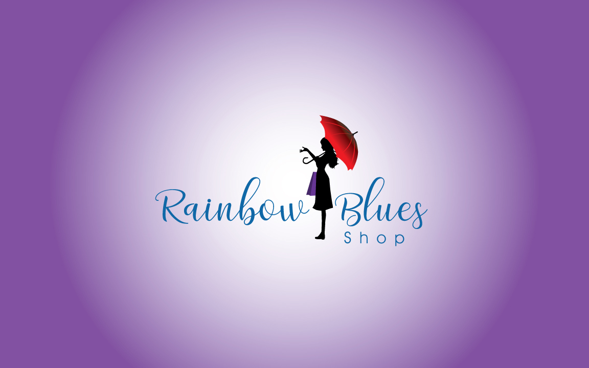 Logo Design by GODDREAMCREATION for Rainbow Blues Shop | Design #21964618