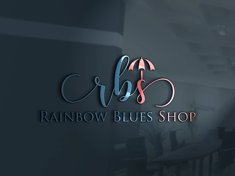 Logo Design by JAFRIN for Rainbow Blues Shop | Design #21965394