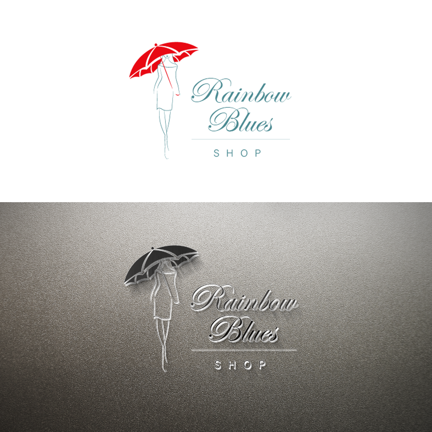 Design de Logo par :) Zoya pour Rainbow Blues Shop | Design #21966824