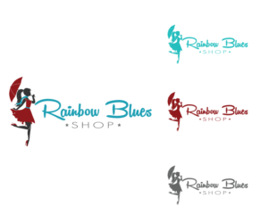 Logo Design by MDH TECH for Rainbow Blues Shop | Design: #21966041