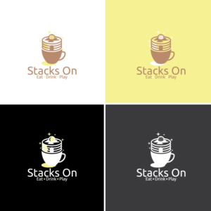 Stacks On Eat Drink Play | Logo Design by Graphic Bricks