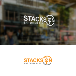 Stacks On Eat Drink Play | Logo Design by Maxo-Biz