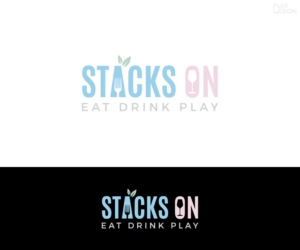 Stacks On Eat Drink Play | Logo Design by Dot Design 3