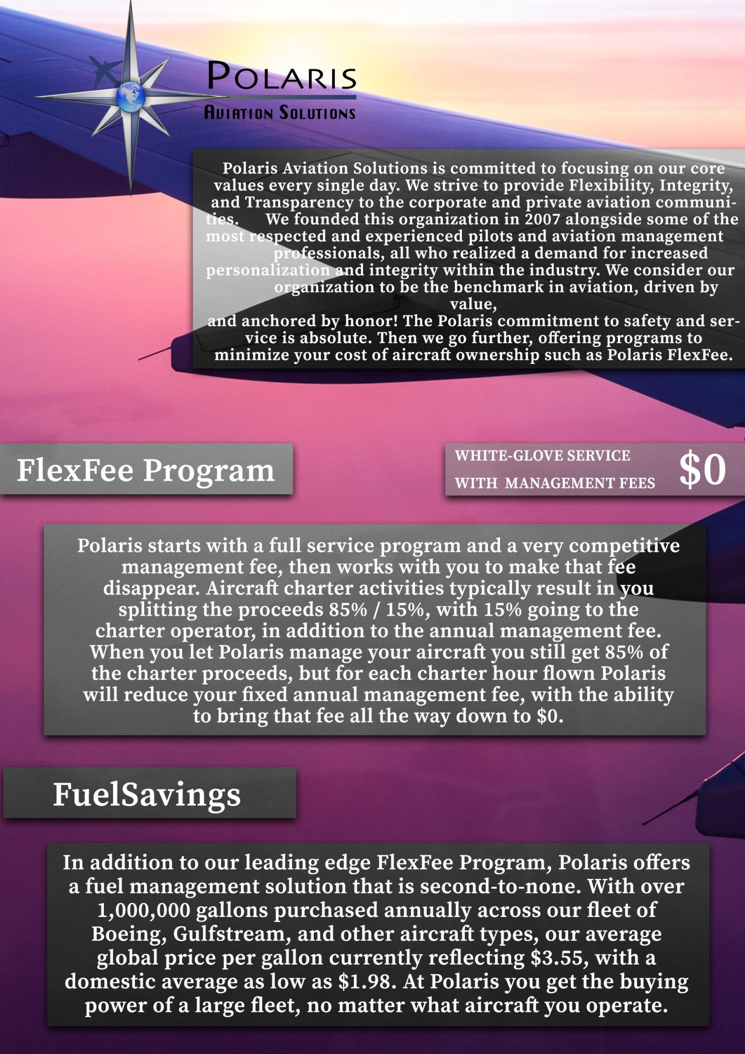 Flyer Design by mistre tempo for Polaris Aviation Solutions  | Design #22053854