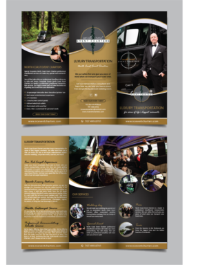 North Coast Event Charters is excited to bring you Humboldt County’s Premier luxury limousine ser... | Brochure Design by alex989