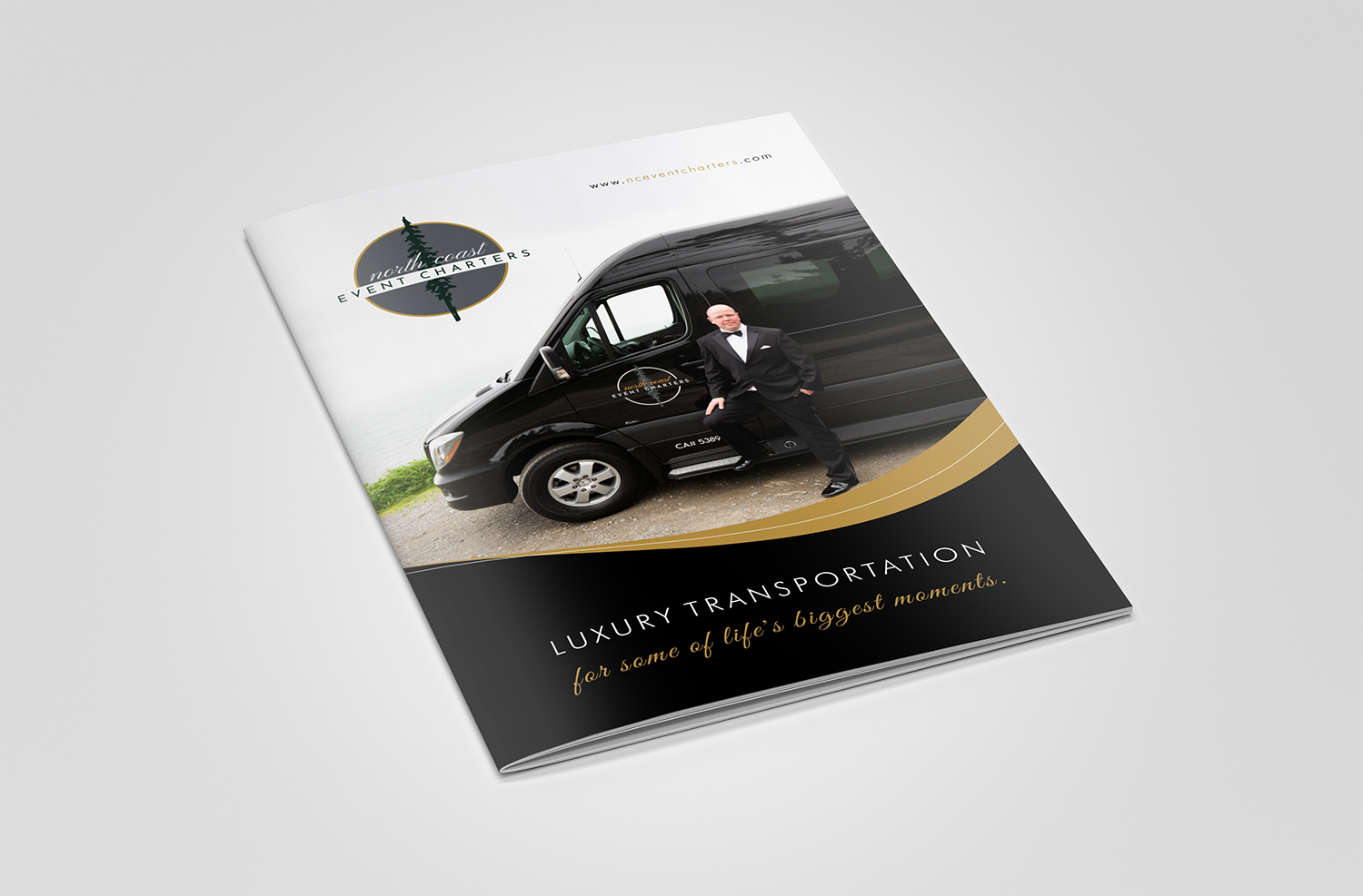 Design de Brochure par ecorokerz pour North Coast Event Charters  | Design #21970546