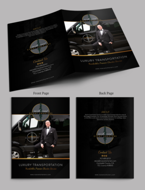 Broschüren-Design von SD WEBCREATION für North Coast Event Charters  | Design #21975492